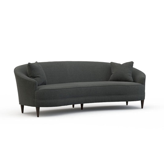 Lillian August - Aurora Sofa in Cristo-Charcoal - U106-S1-Cristo-Charcoal view 1