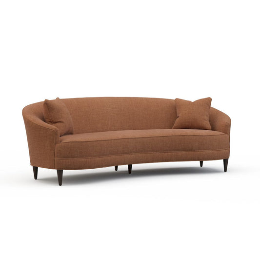 Lillian August - Aurora Sofa in Crystal-Orange - U106-S1-Crystal-Orange view 1
