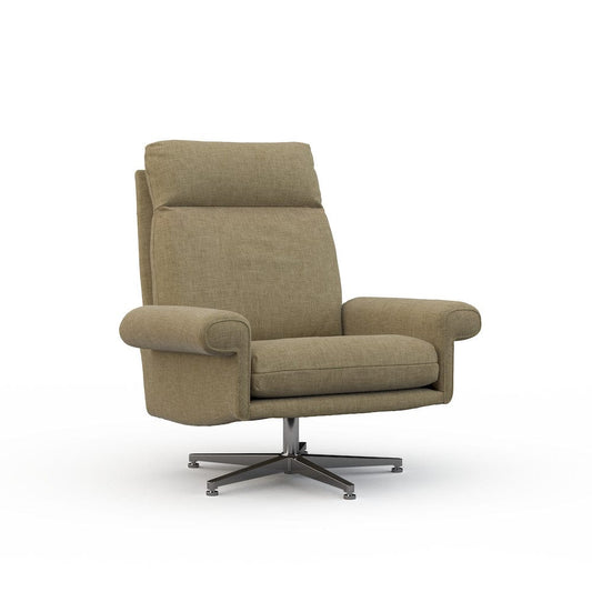 Lillian August - Beckman Chair in Crystal-Camel - U159-OC-Crystal-Camel view 1