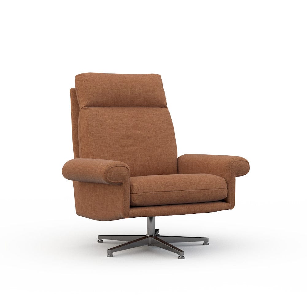 Lillian August - Beckman Chair in Crystal-Orange - U159-OC-Crystal-Orange view 1