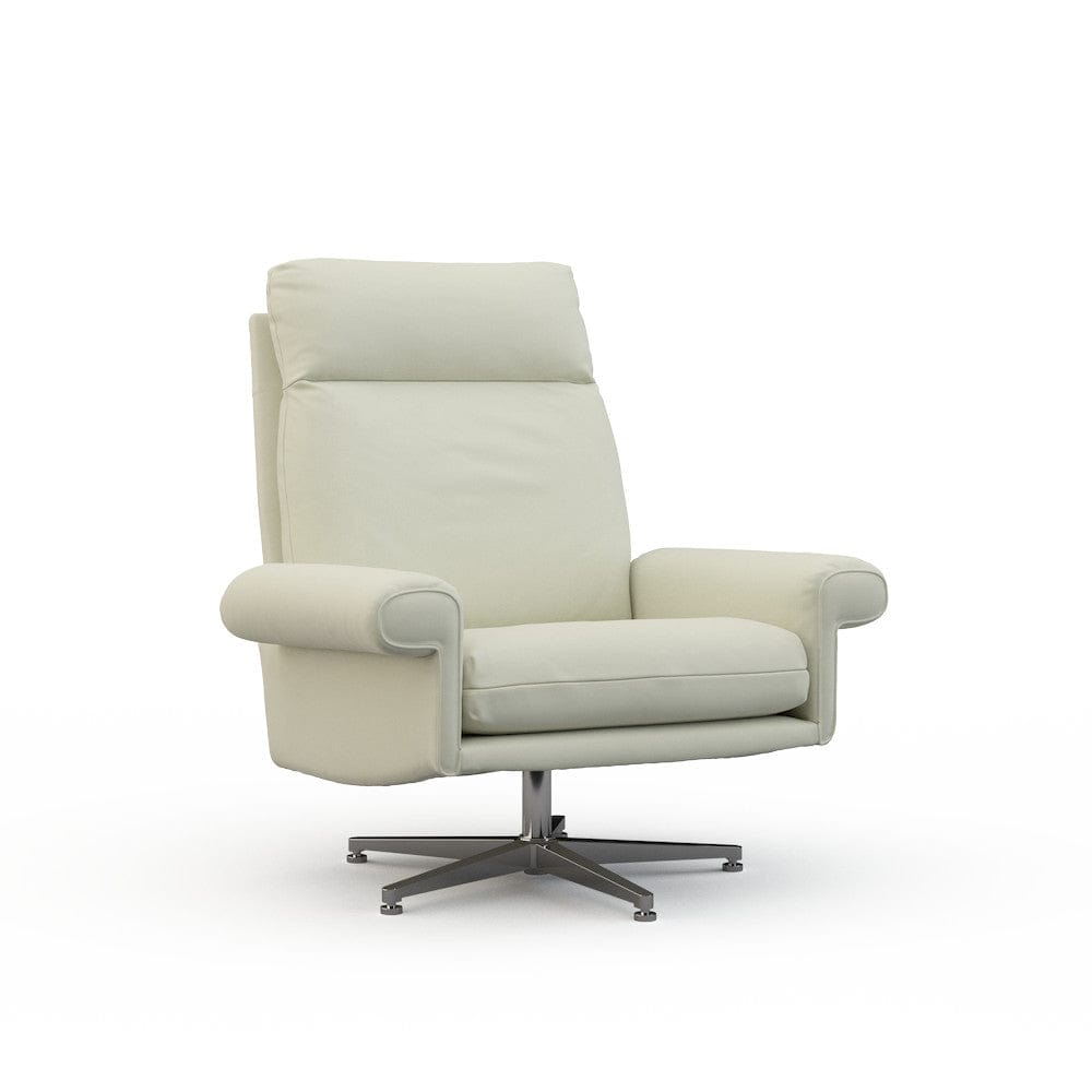 Lillian August - Beckman Chair in Heather-White - U159-OC-Heather-White view 1