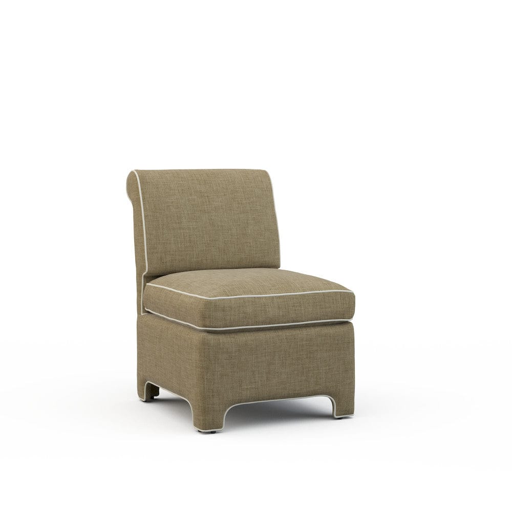Lillian August - Billie Chair in Crystal-Camel - U185-C1-Crystal-Camel view 1