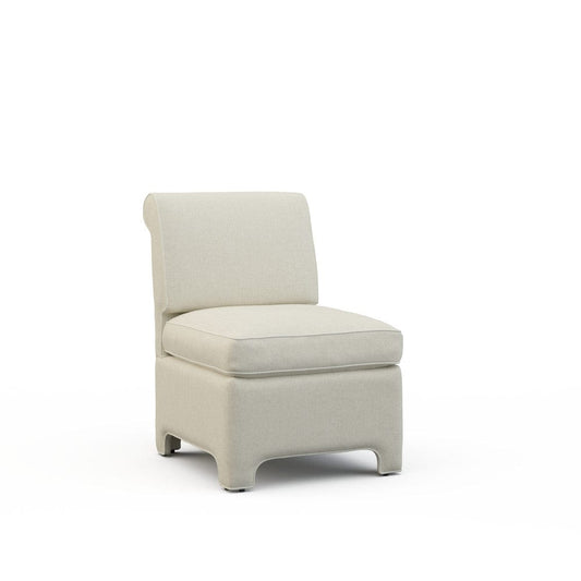 Lillian August - Billie Chair in Rayburn-Oatmeal - U185-C1-Rayburn-Oatmeal view 1