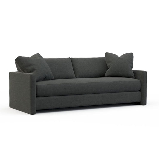 Lillian August - Bono Sofa in Cristo-Charcoal - U134-S1-Cristo-Charcoal view 1