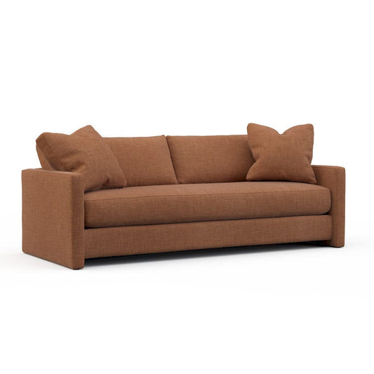 Lillian August - Bono Sofa in Crystal-Orange - U134-S1-Crystal-Orange view 1