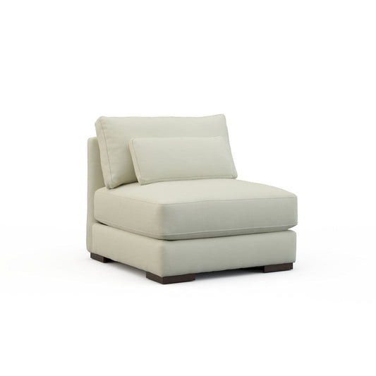 Lillian August - Botero Armless Chair in Heather-White - U122-A1-Heather-White view 1