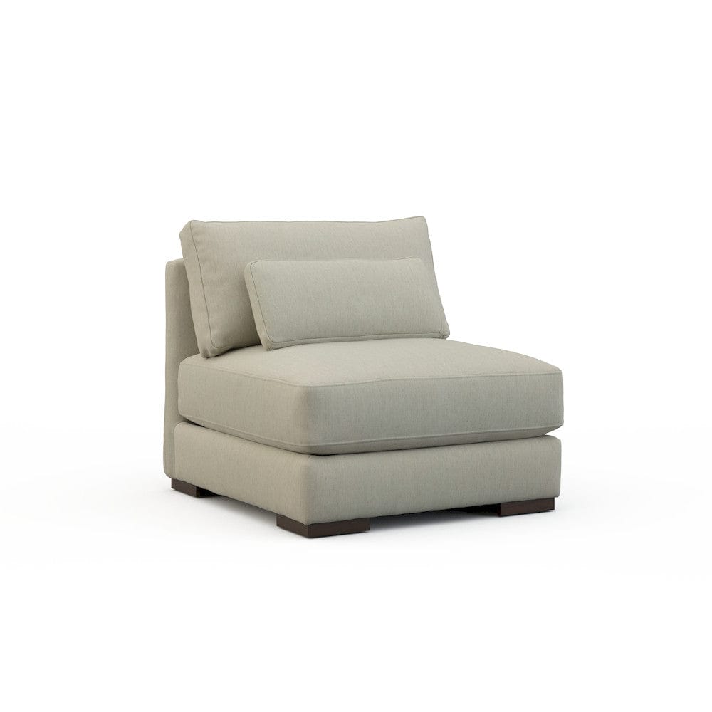 Lillian August - Botero Armless Chair in Nomad-Natural - U122-A1-Nomad-Natural view 1
