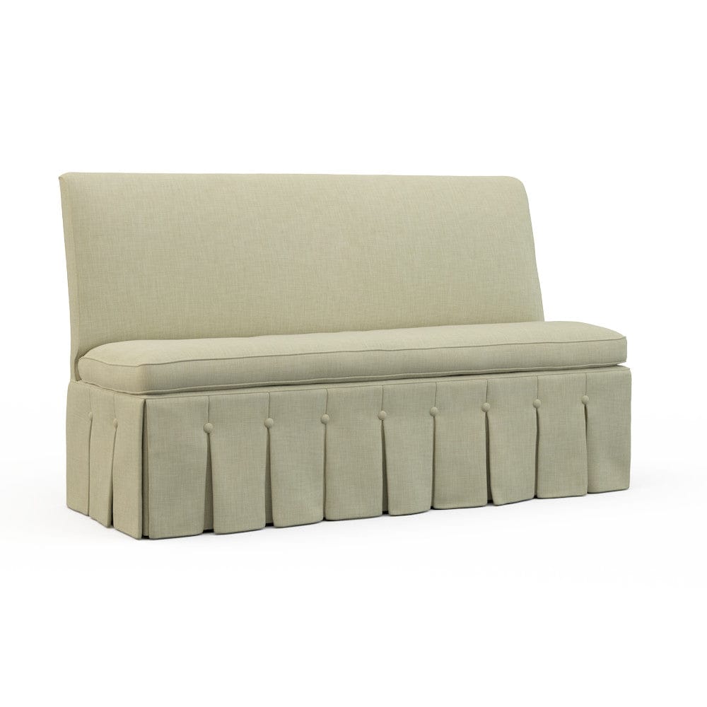 Lillian August - Briland Armless Banquette in Crystal-Natural - LA5125AL-Crystal-Natural view 1