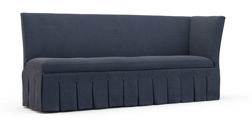 Lillian August - Briland  Left Arm Corner Banquette in Cristo-Blue - LA5125QL-Cristo-Blue view 1
