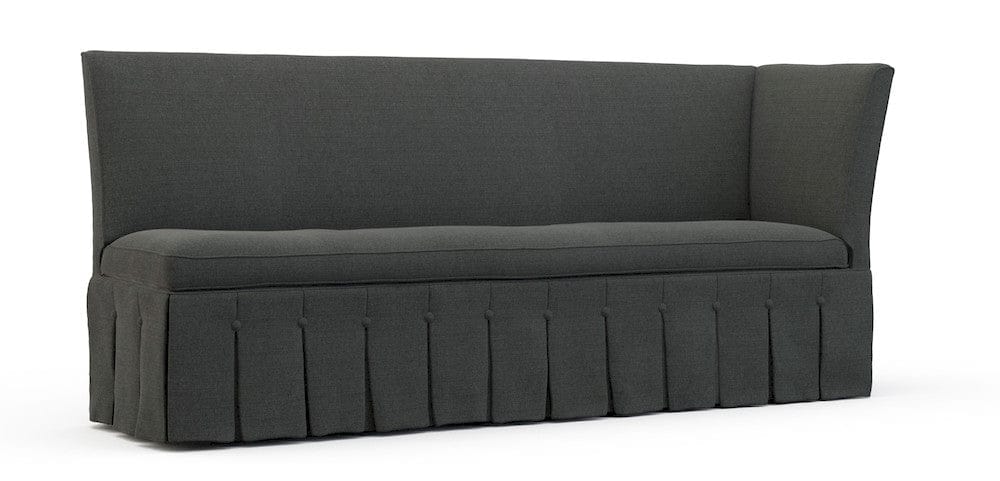 Lillian August - Briland  Left Arm Corner Banquette in Cristo-Charcoal - LA5125QL-Cristo-Charcoal view 1