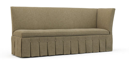 Lillian August - Briland  Left Arm Corner Banquette in Crystal-Camel - LA5125QL-Crystal-Camel view 1