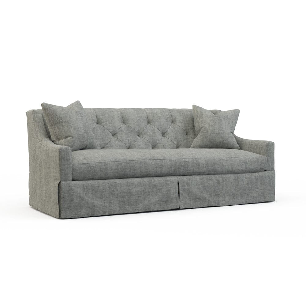 Lillian August - Camille Mid Sofa in Castine-Grey - LA7141M-Castine-Grey view 1