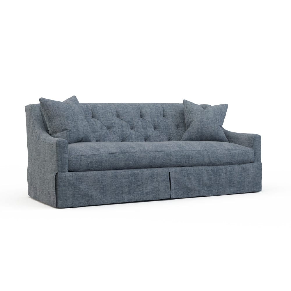 Lillian August - Camille Mid Sofa in Castine-Slate - LA7141M-Castine-Slate view 1