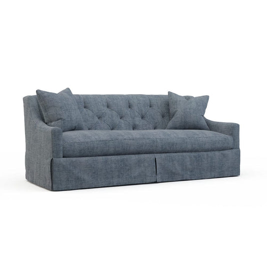 Lillian August - Camille Mid Sofa in Castine-Slate - LA7141M-Castine-Slate view 1