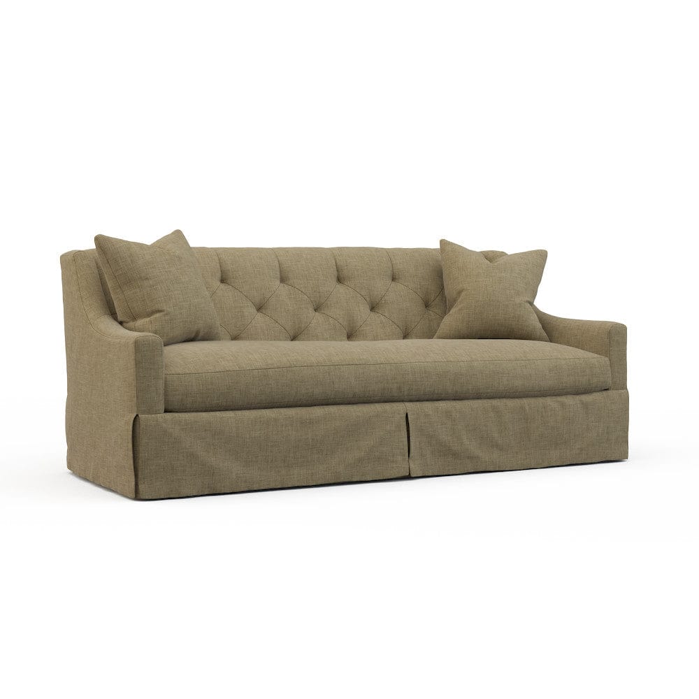 Lillian August - Camille Mid Sofa in Crystal-Camel - LA7141M-Crystal-Camel view 1