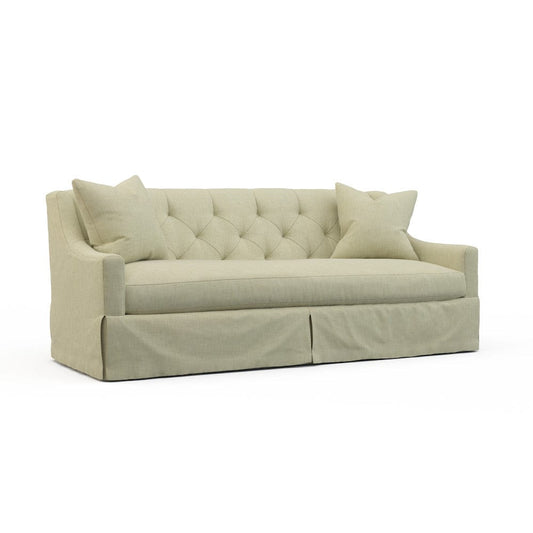 Lillian August - Camille Mid Sofa in Crystal-Natural - LA7141M-Crystal-Natural view 1