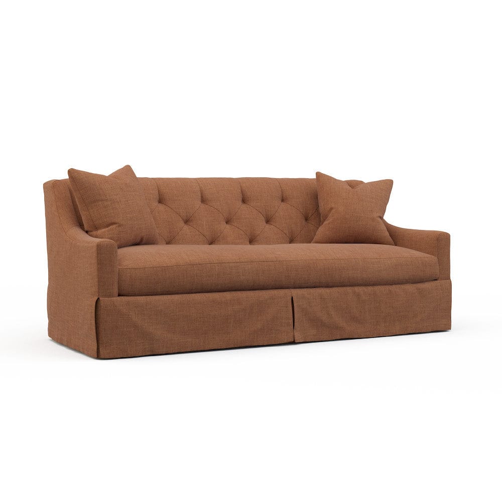 Lillian August - Camille Mid Sofa in Crystal-Orange - LA7141M-Crystal-Orange view 1