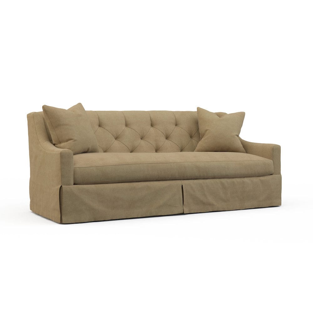 Lillian August - Camille Mid Sofa in Limestone-Bronze - LA7141M-Limestone-Bronze view 1