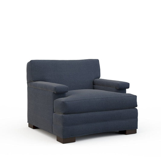 Lillian August - Carla Chair in Cristo-Blue - LA7168C-Cristo-Blue view 1