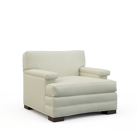 Lillian August - Carla Chair in Heather-White - LA7168C-Heather-White view 1