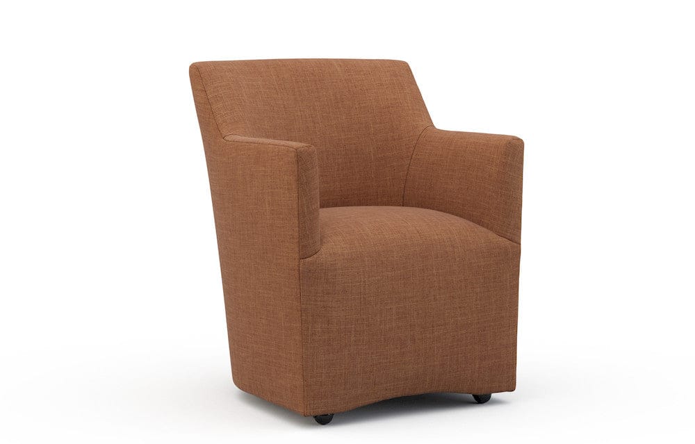 Lillian August - Carrie Chair in Crystal-Orange - U187-D2-Crystal-Orange view 1