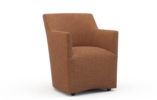 Lillian August - Carrie Chair in Crystal-Orange - U187-D2-Crystal-Orange view 1