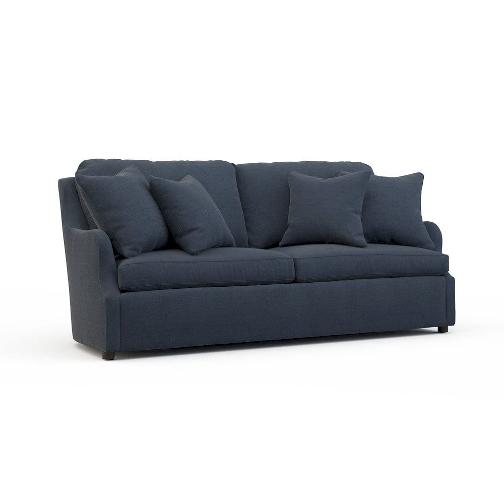 Lillian August - Chaney Mid Sofa in Cristo-Blue - LA4136M-Cristo-Blue view 1