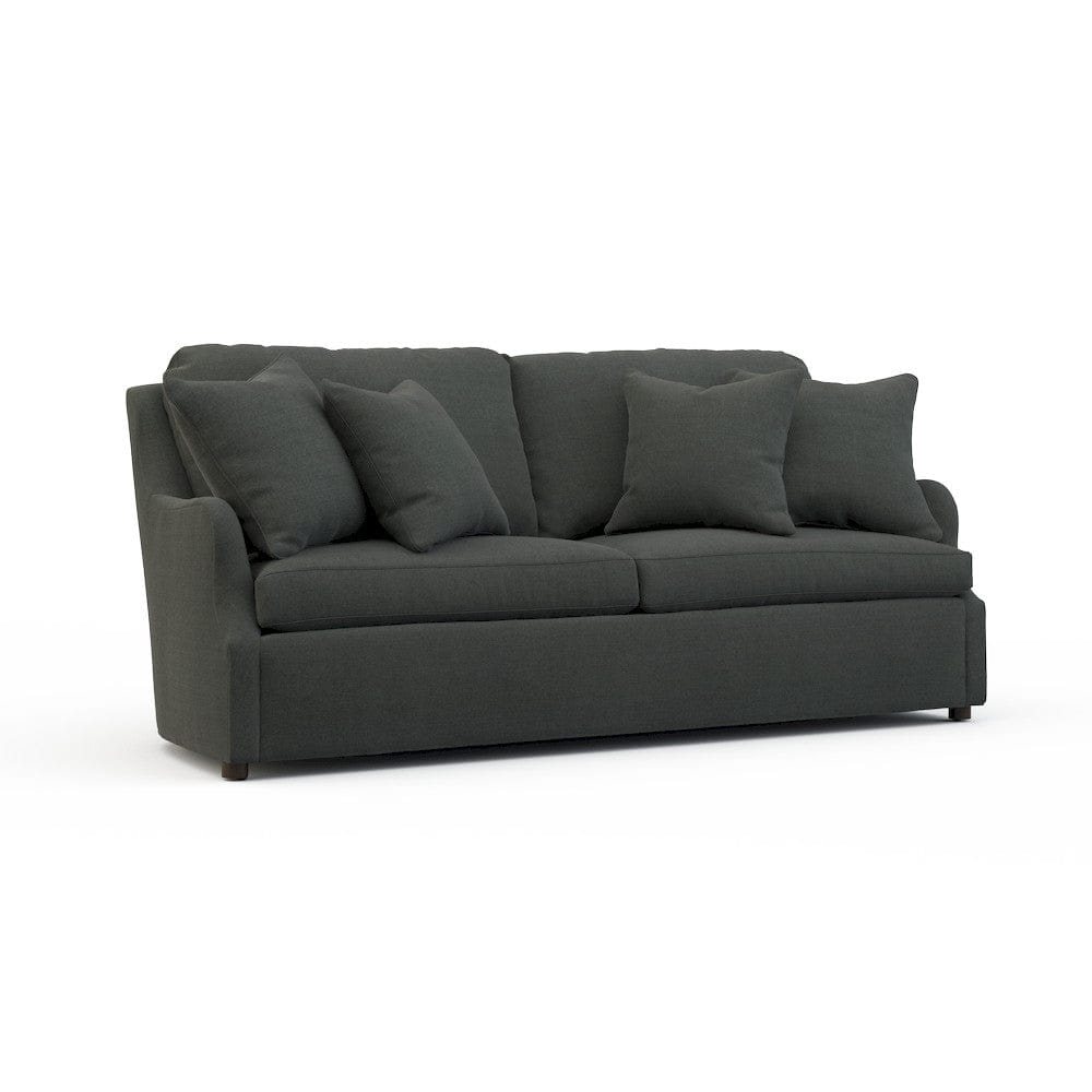Lillian August - Chaney Mid Sofa in Cristo-Charcoal - LA4136M-Cristo-Charcoal view 1