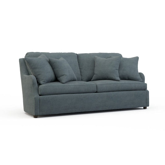 Lillian August - Chaney Mid Sofa in Limestone-Blue - LA4136M-Limestone-Blue view 1