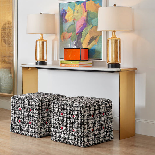 Lillian August - Chloe Marble Top Console Table - LW15314 view 2