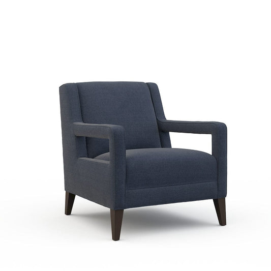 Lillian August - Clyde Chair in Cristo-Blue - LA4126C-Cristo-Blue view 1