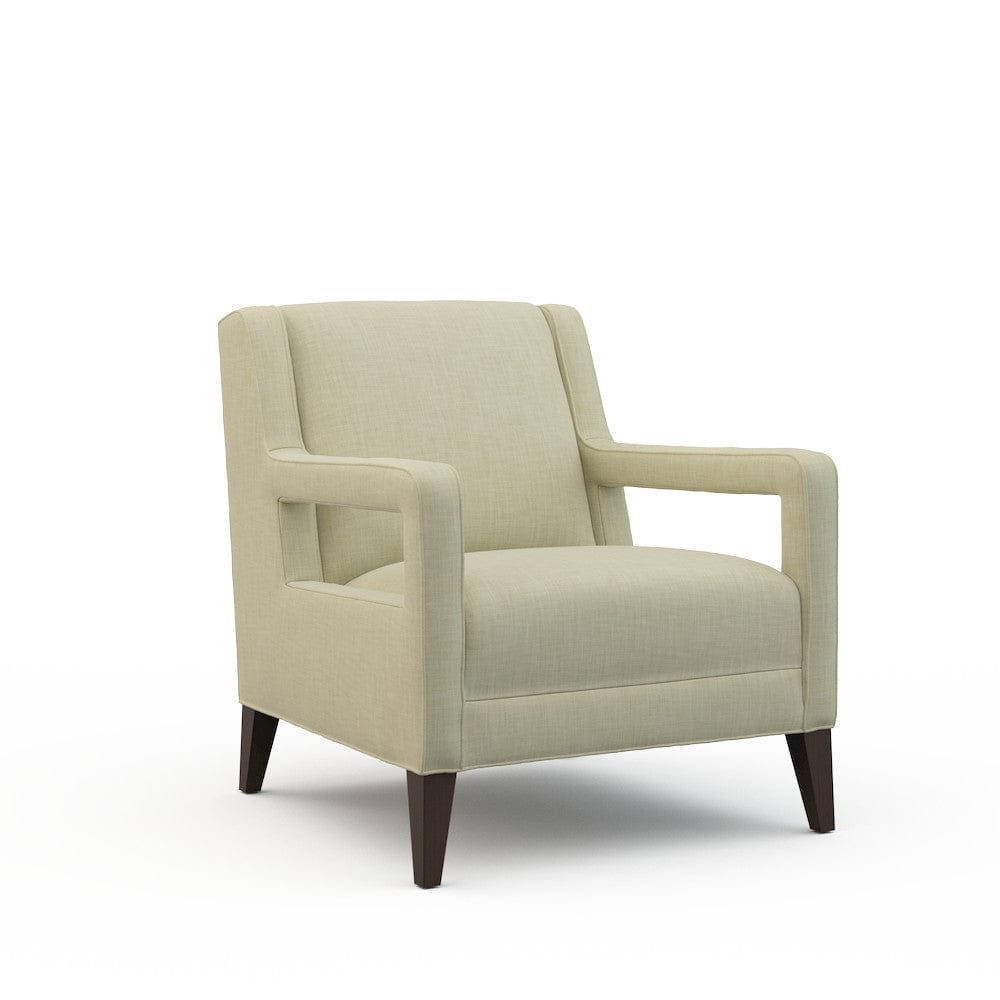 Lillian August - Clyde Chair in Crystal-Natural - LA4126C-Crystal-Natural view 1
