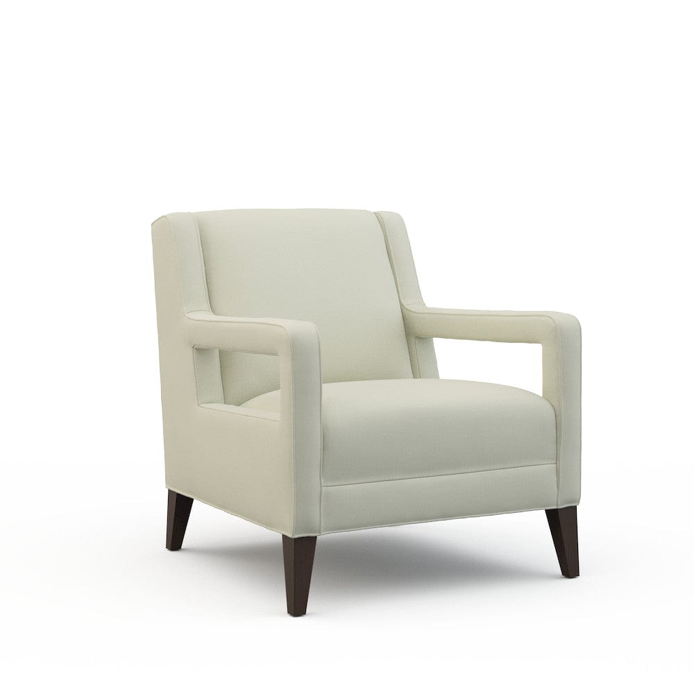 Lillian August - Clyde Chair in Heather-White - LA4126C-Heather-White view 1