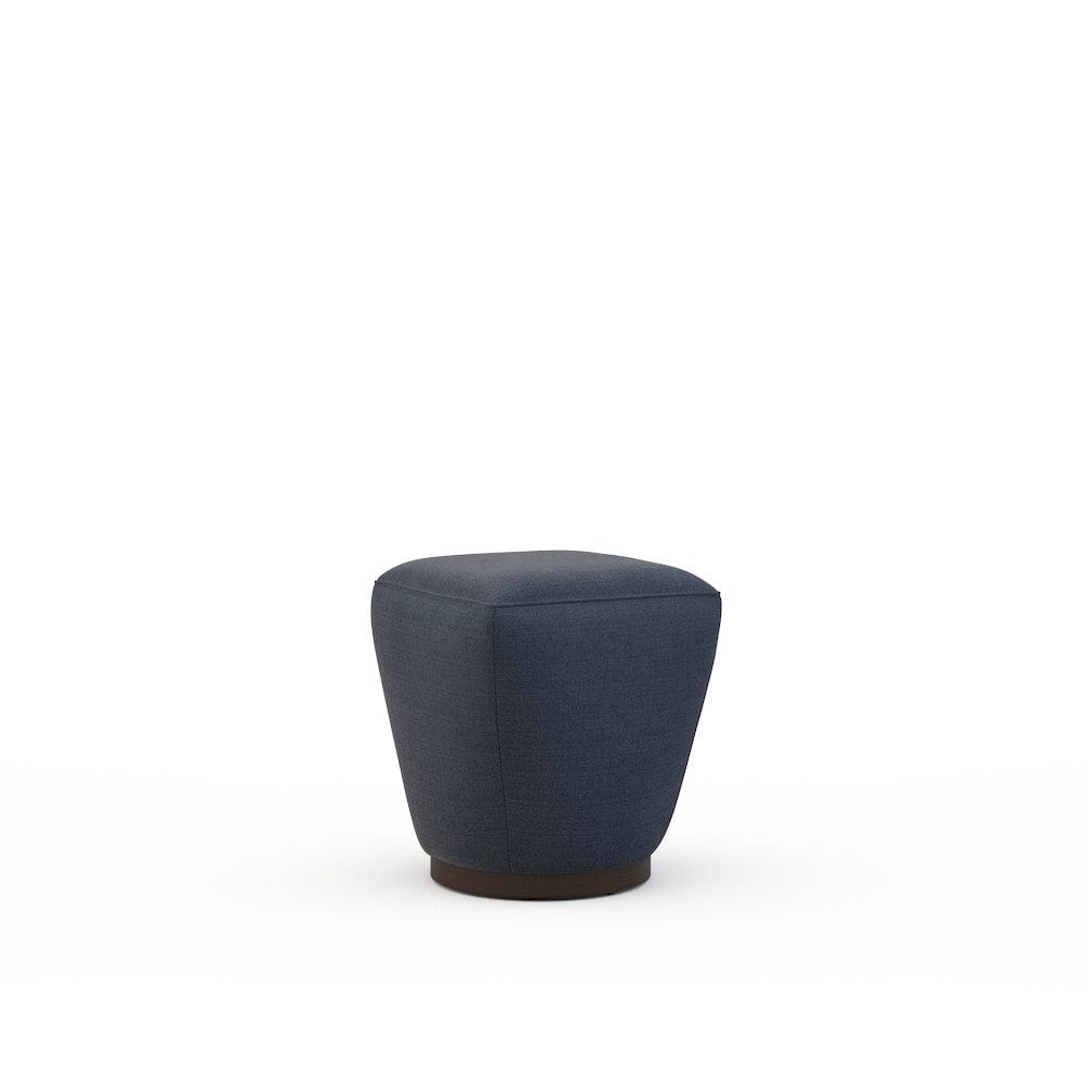 Lillian August - Colette Ottoman in Cristo-Blue - U183-O1-Cristo-Blue view 1