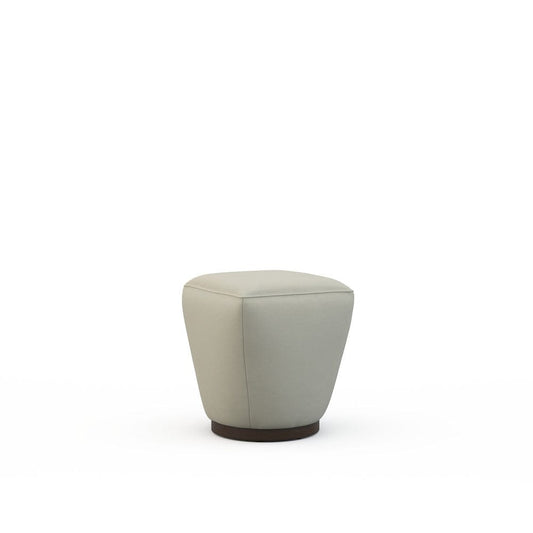 Lillian August - Colette Ottoman in Limestone-Gray - U183-O1-Limestone-Gray view 1