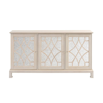 Lillian August - Colony Credenza - LA30020-00-Q6-Platinum-w-Nickel-Hardware view 1