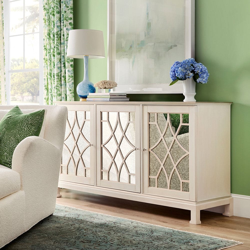 Lillian August - Colony Credenza - LA30020-00-Q6-Platinum-w-Nickel-Hardware view 2