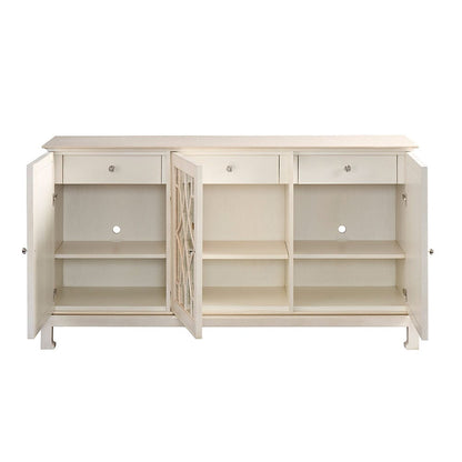 Lillian August - Colony Credenza - LA30020-00-Q6-Platinum-w-Nickel-Hardware view 4