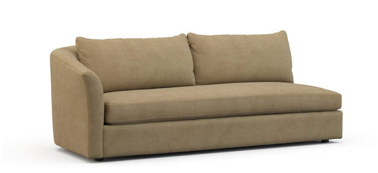 Lillian August - Crescent Left Arm Sofa in Limestone-Bronze - U148-SL-Limestone-Bronze view 1