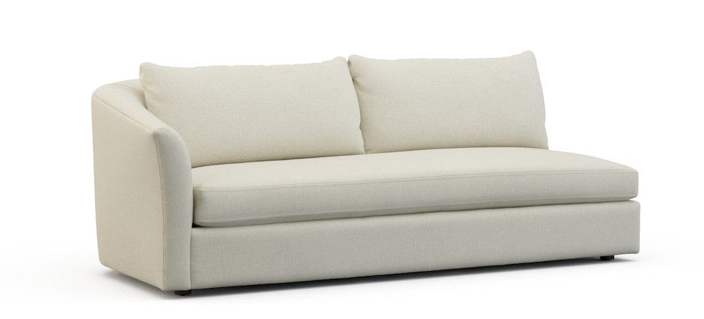 Lillian August - Crescent Left Arm Sofa in Rayburn-Oatmeal - U148-SL-Rayburn-Oatmeal view 1
