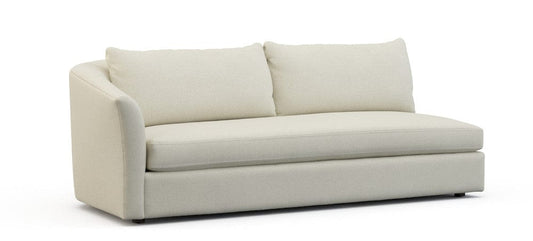 Lillian August - Crescent Left Arm Sofa in Rayburn-Oatmeal - U148-SL-Rayburn-Oatmeal view 1