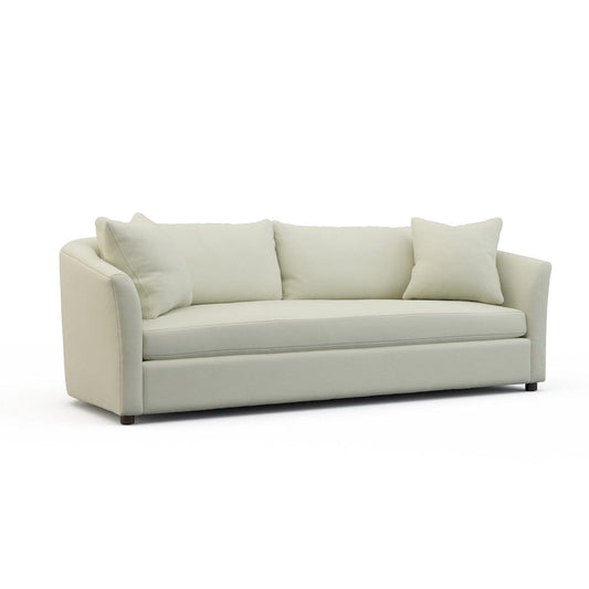 Lillian August - Crescent Sofa in Heather-White - U148-S1-Heather-White view 1