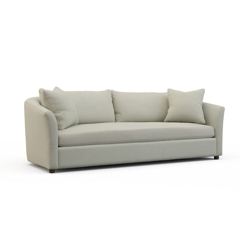 Lillian August - Crescent Sofa in Limestone-Gray - U148-S1-Limestone-Gray view 1