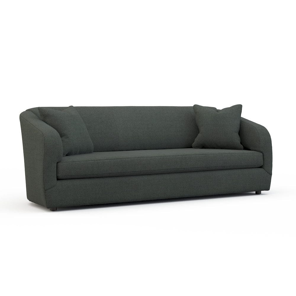 Lillian August - Cyrus Sofa in Cristo-Charcoal - U136-S2-Cristo-Charcoal view 1