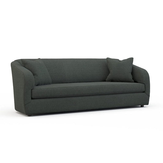 Lillian August - Cyrus Sofa in Cristo-Charcoal - U136-S2-Cristo-Charcoal view 1