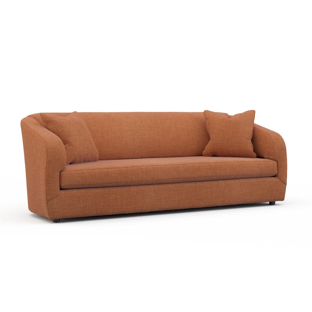 Lillian August - Cyrus Sofa in Crystal-Orange - U136-S2-Crystal-Orange view 1