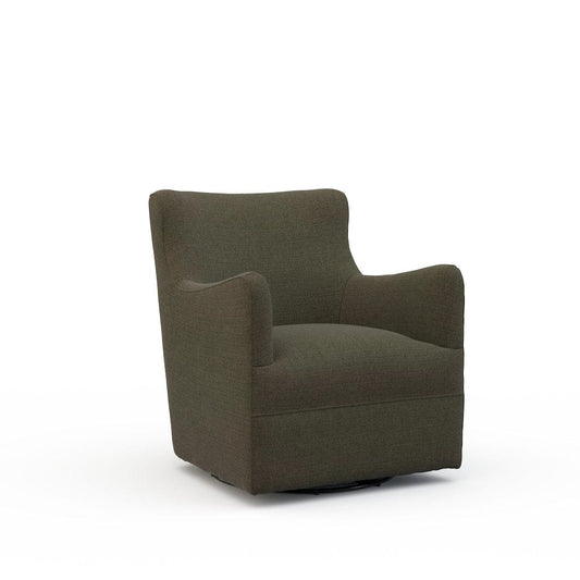 Lillian August - Dalia Swivel Chair in Cristo-Brown - U165-C3-Cristo-Brown view 1