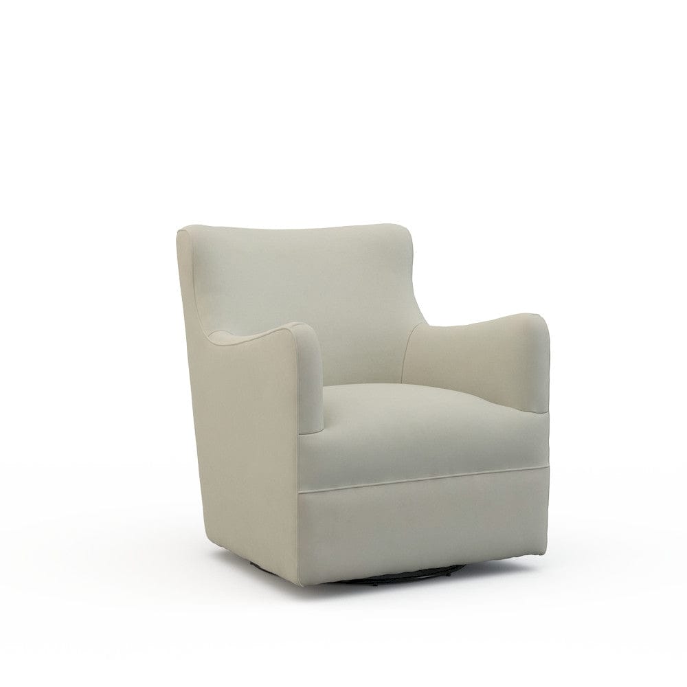 Lillian August - Dalia Swivel Chair in Limestone-Gray - U165-C3-Limestone-Gray view 1
