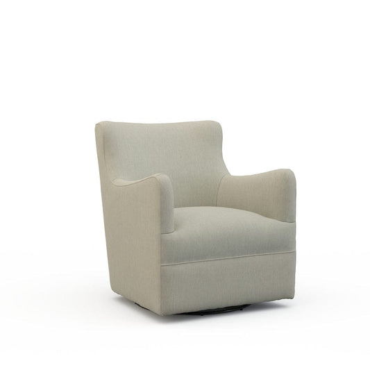Lillian August - Dalia Swivel Chair in Nomad-Natural - U165-C3-Nomad-Natural view 1