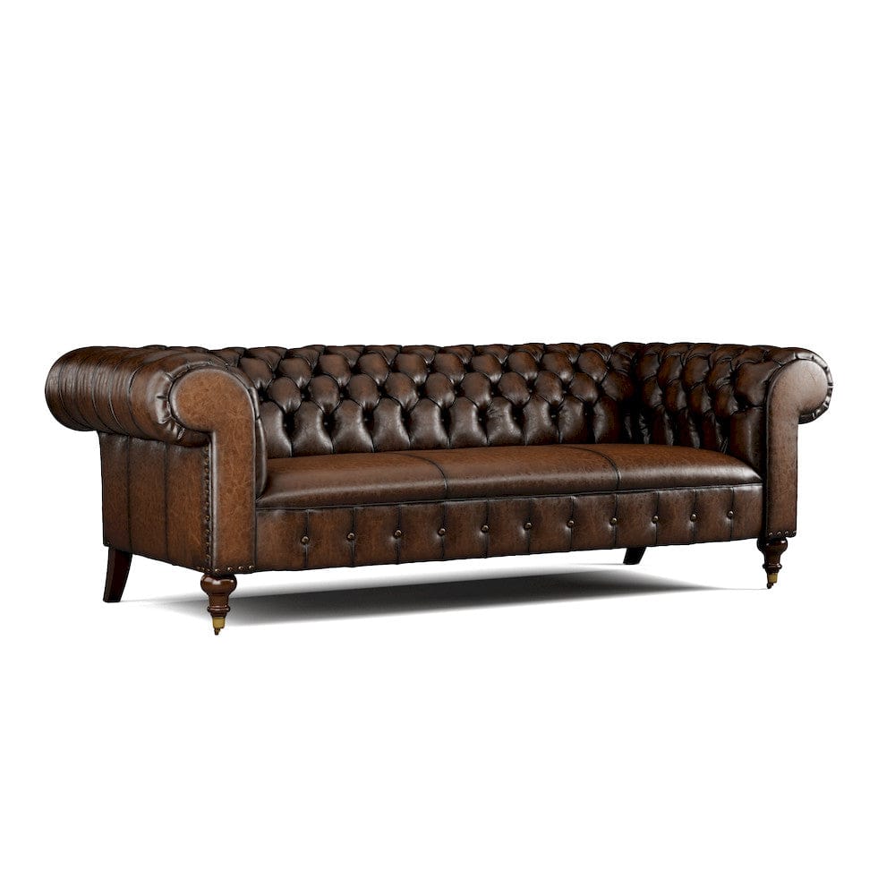 Lillian August - Daniel Sofa in Sauvage-Black-Tan-White - LL7145S-Sauvage-Black-Tan-White view 1